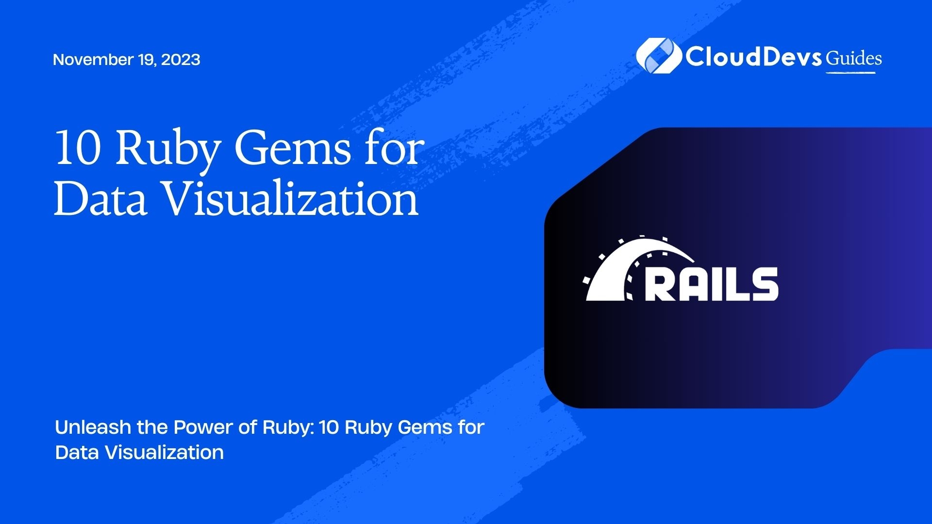 10 Ruby Gems For Data Visualization