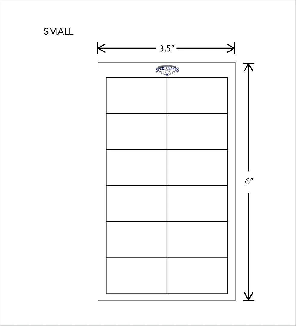 6 Column Chart Template