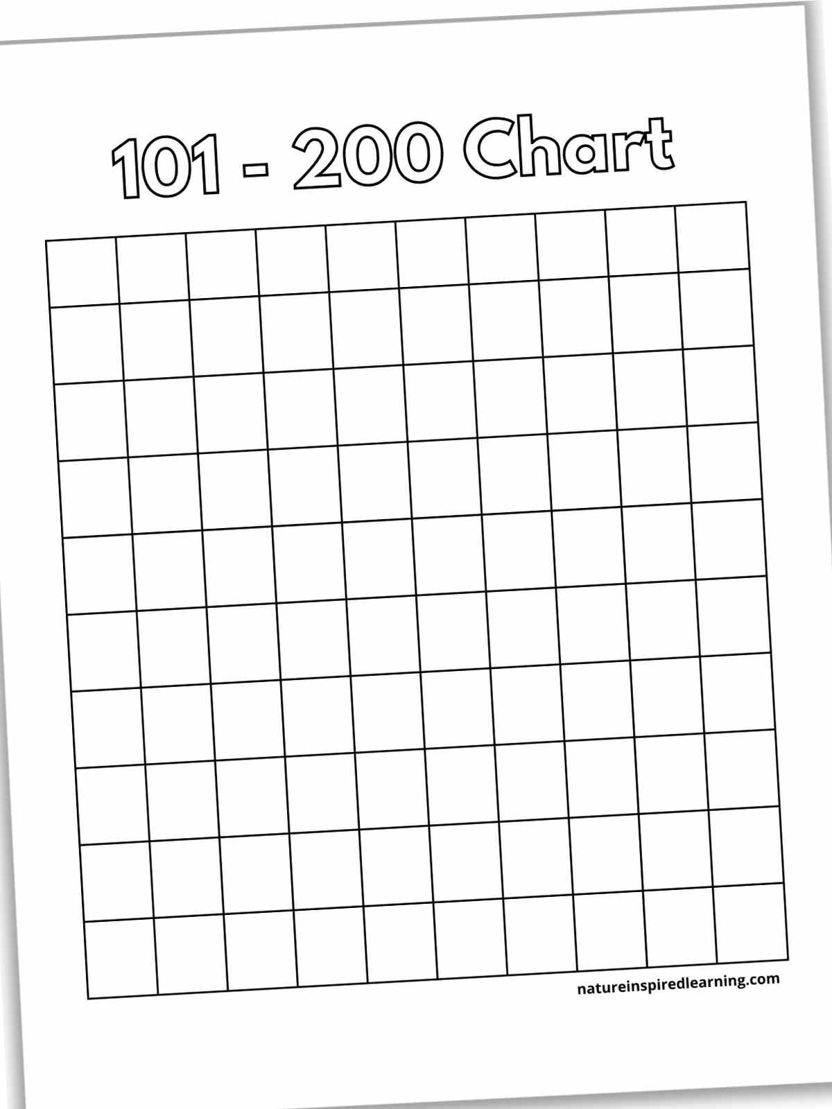 Printable Blank Charts With 6 Columns