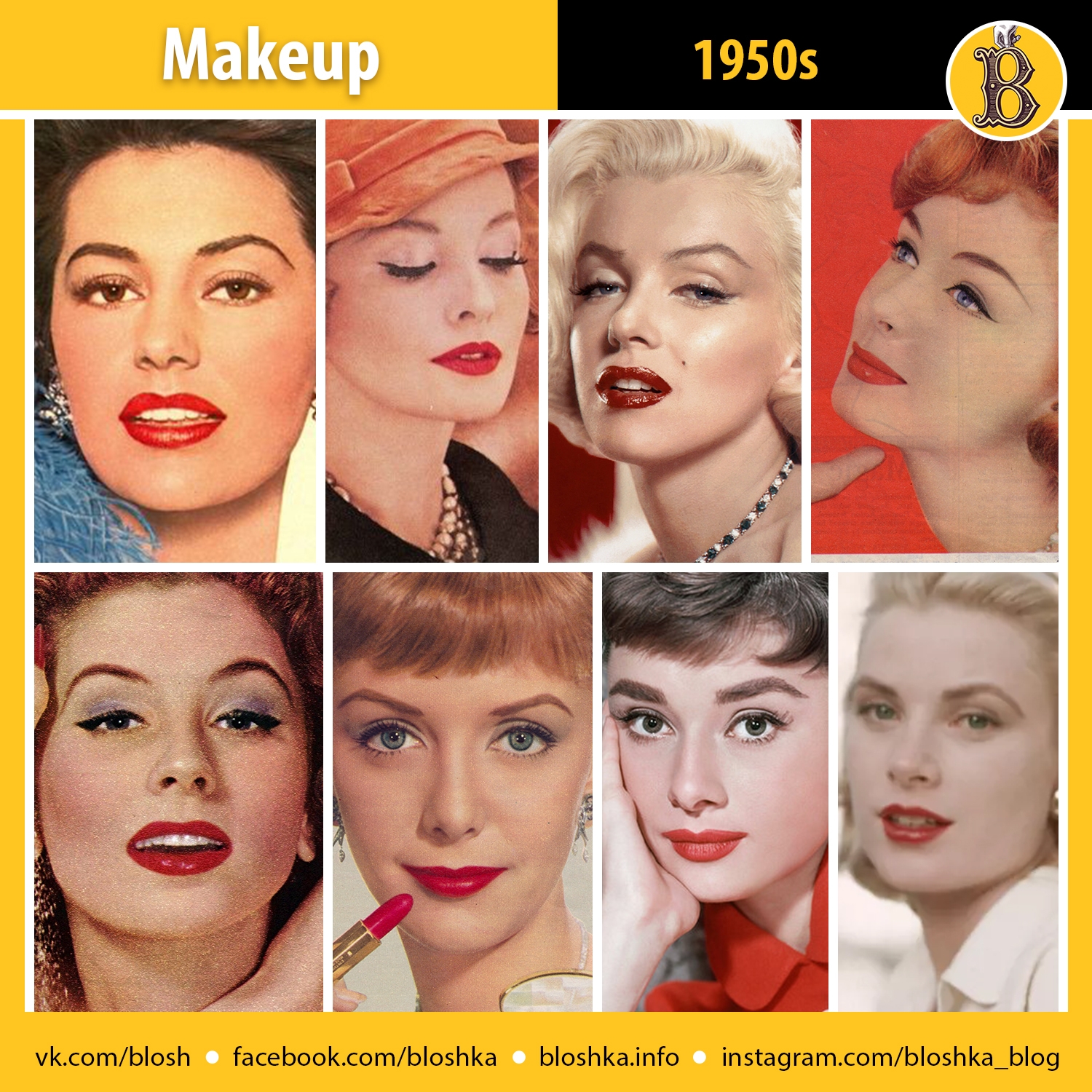20th Century Makeup Bloshka