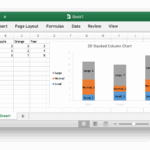2D Stacked Column Chart Excelize Document