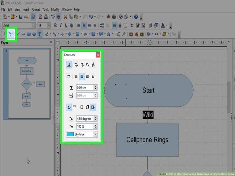 4 Ways To Use Charts And Diagrams In OpenOffice Draw WikiHow Tech