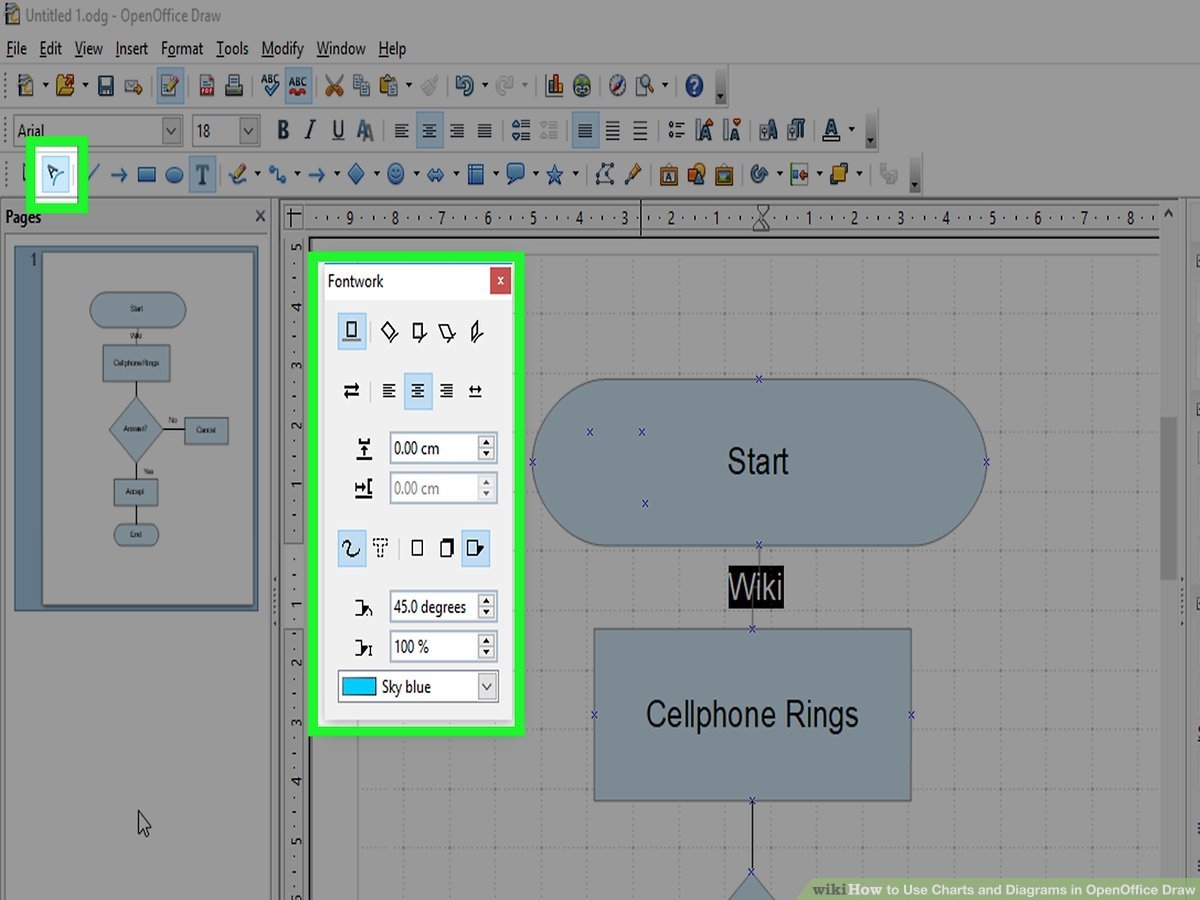 4 Ways To Use Charts And Diagrams In OpenOffice Draw WikiHow Tech
