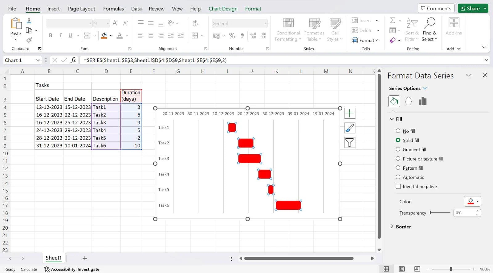 A Complete Guide To Create Gantt Charts In Excel