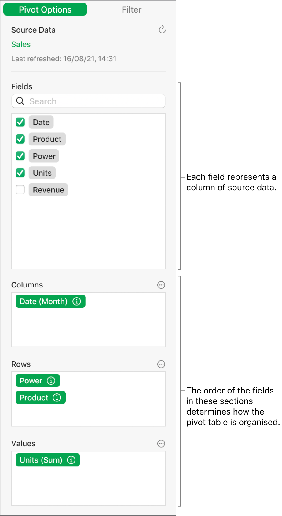 Add And Arrange Pivot Table Data In Numbers On Mac Apple Support IE 