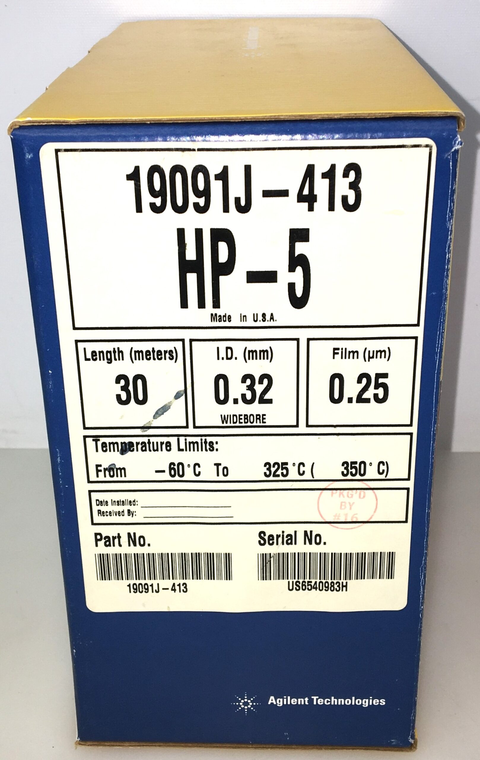 Gc Column Equivalent Chart Agilent