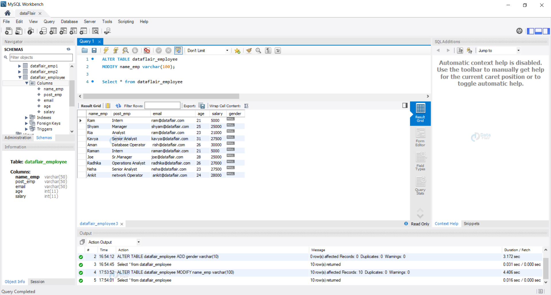 Alter Command In SQL Truncate Table In SQL DataFlair