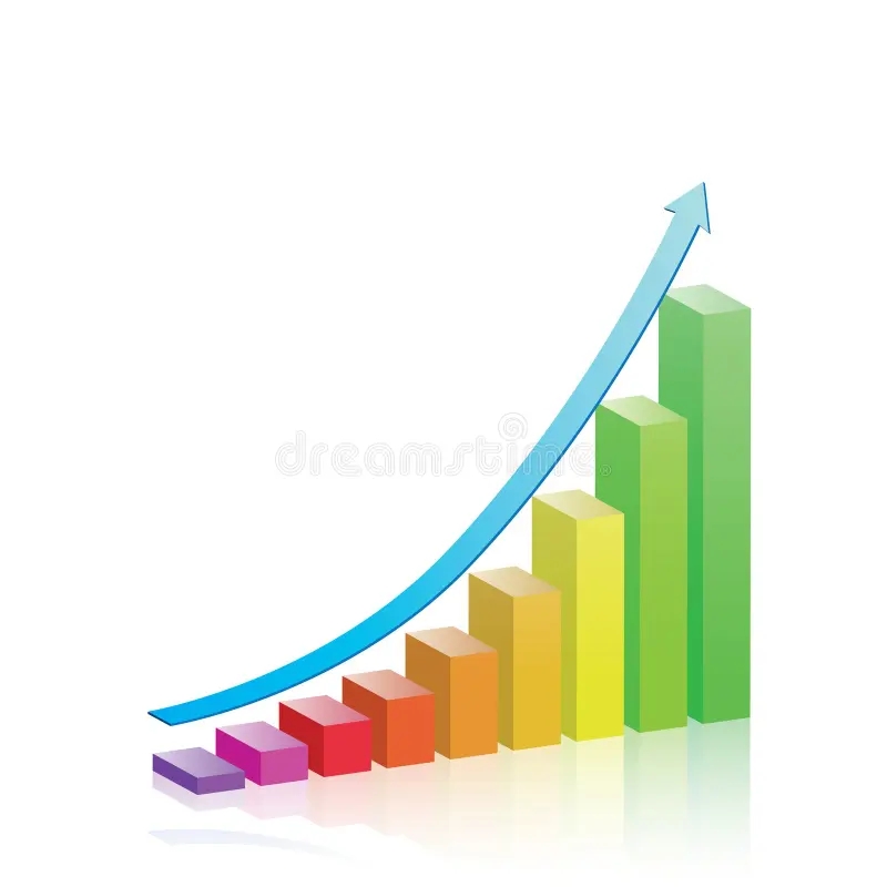 Bar Chart Growth Stock Illustrations 114 004 Bar Chart Growth 