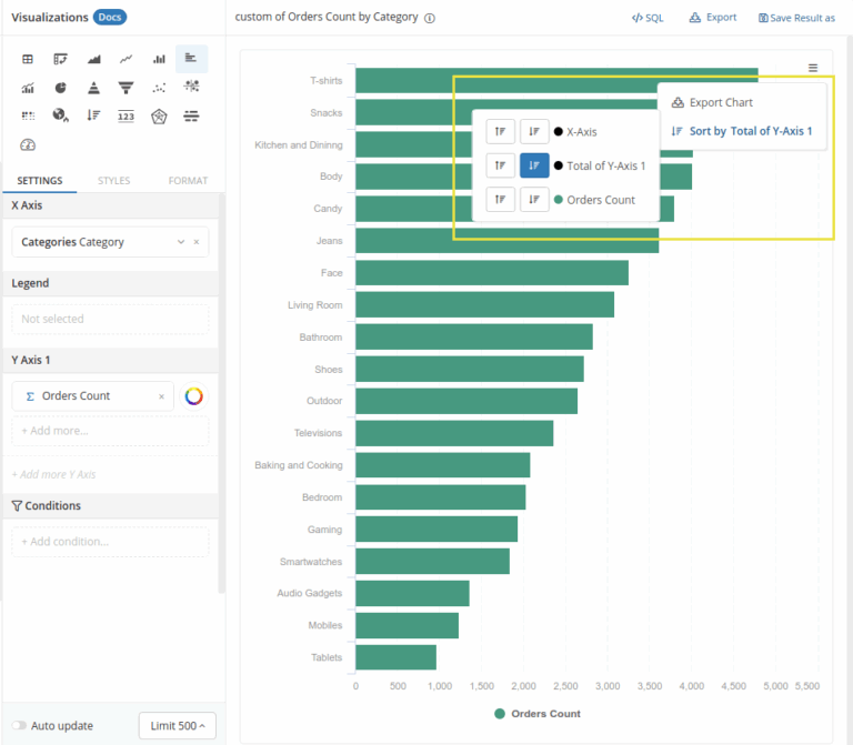 Bar Chart Holistics Docs 4 0 