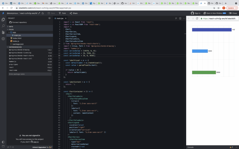 Bar Chart Label Not Displaying Fully If The Width Of Chart Is Less Issue 991 Telerik kendo react GitHub