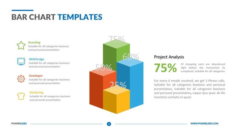 Bar Chart Templates PowerPoint Download PowerSlides 