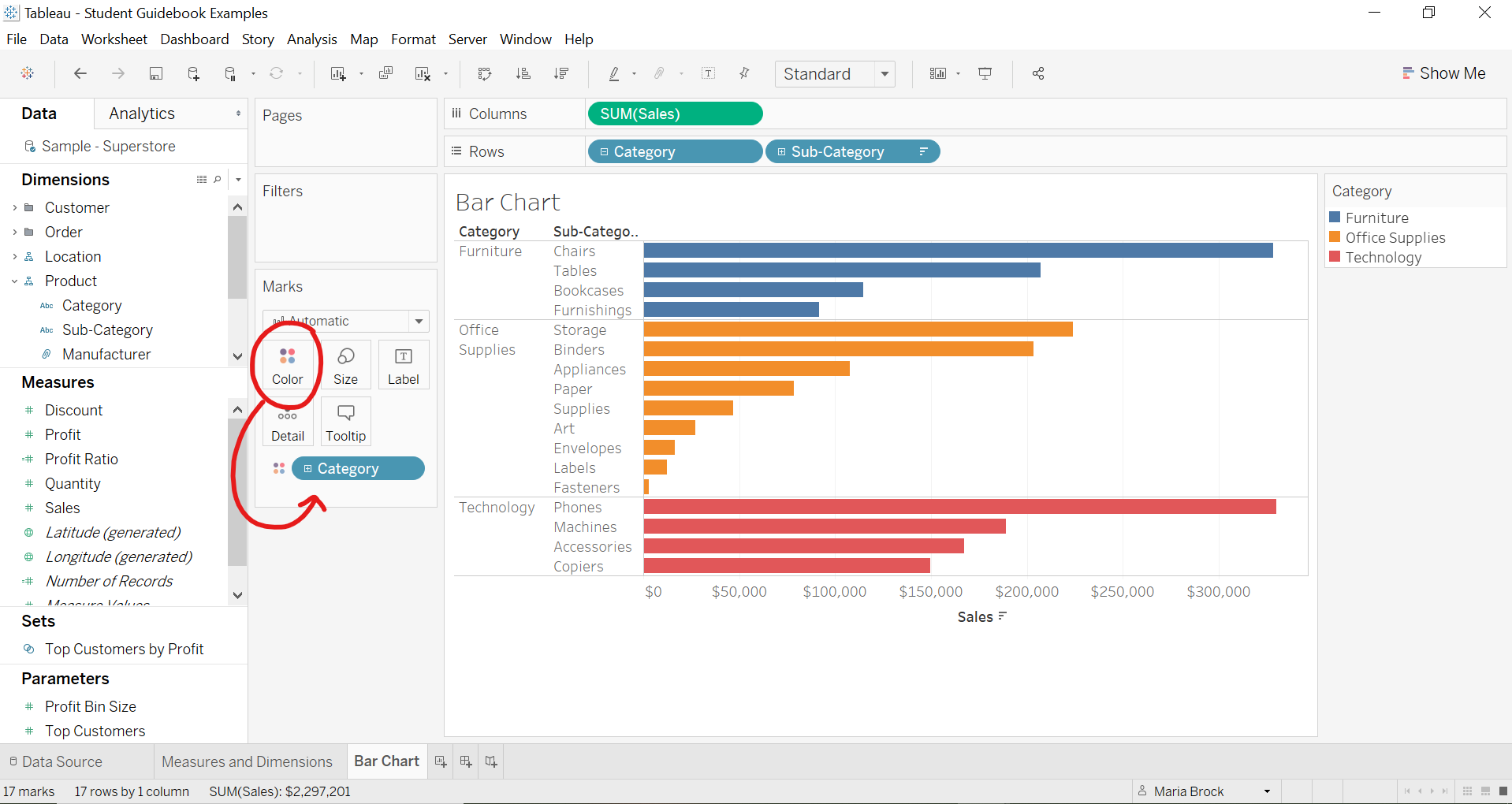 Bar Charts The Tableau Student Guide