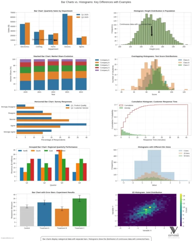 Bar Charts Vs Histograms Understanding The Difference And When To Use Each