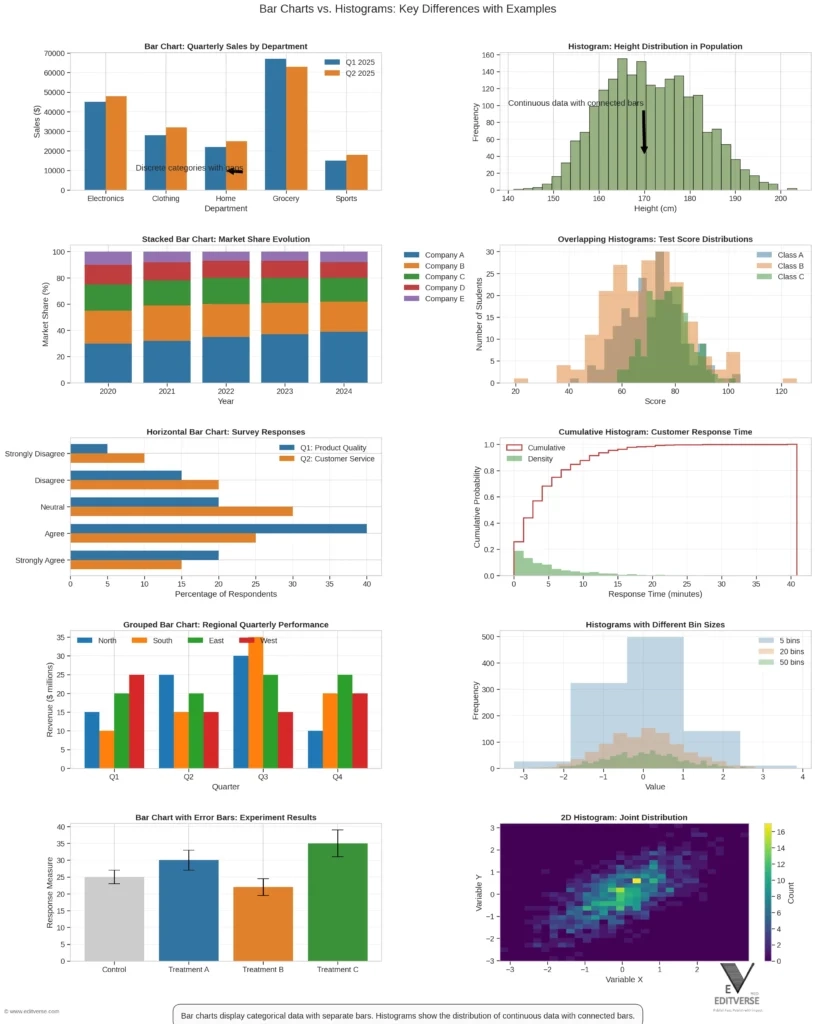 Bar Charts Vs Histograms Understanding The Difference And When To Use Each