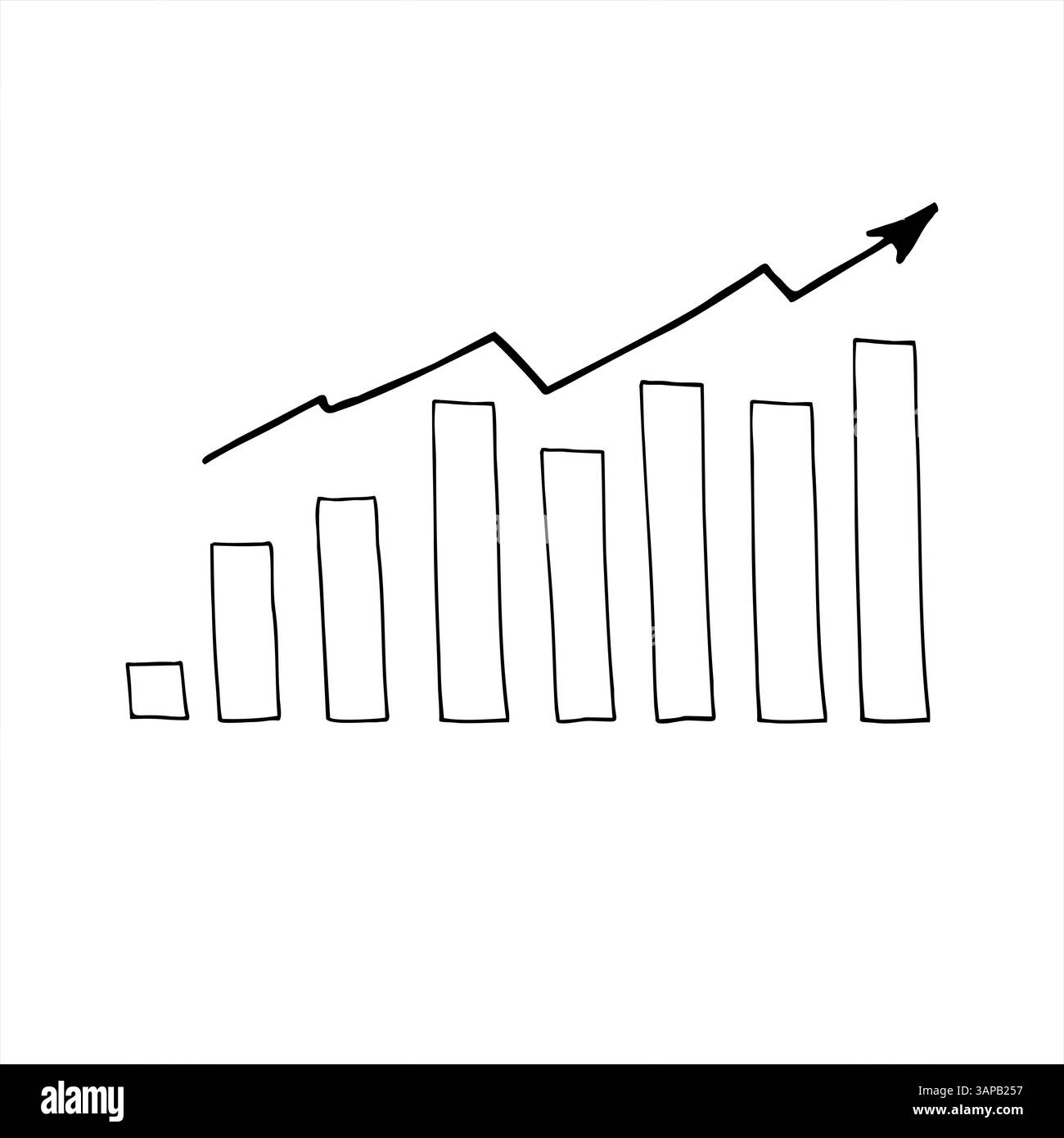 Bar Graph Column Diagram Black And White Stock Photos U0026 Images Alamy