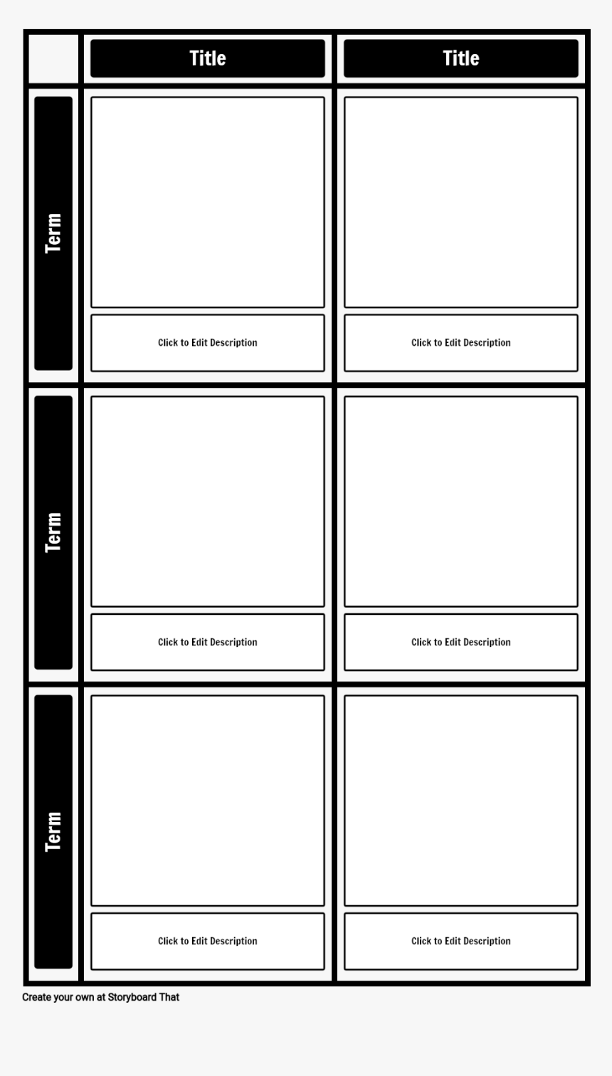 Blank Chart Row Columns HD Png Download Kindpng
