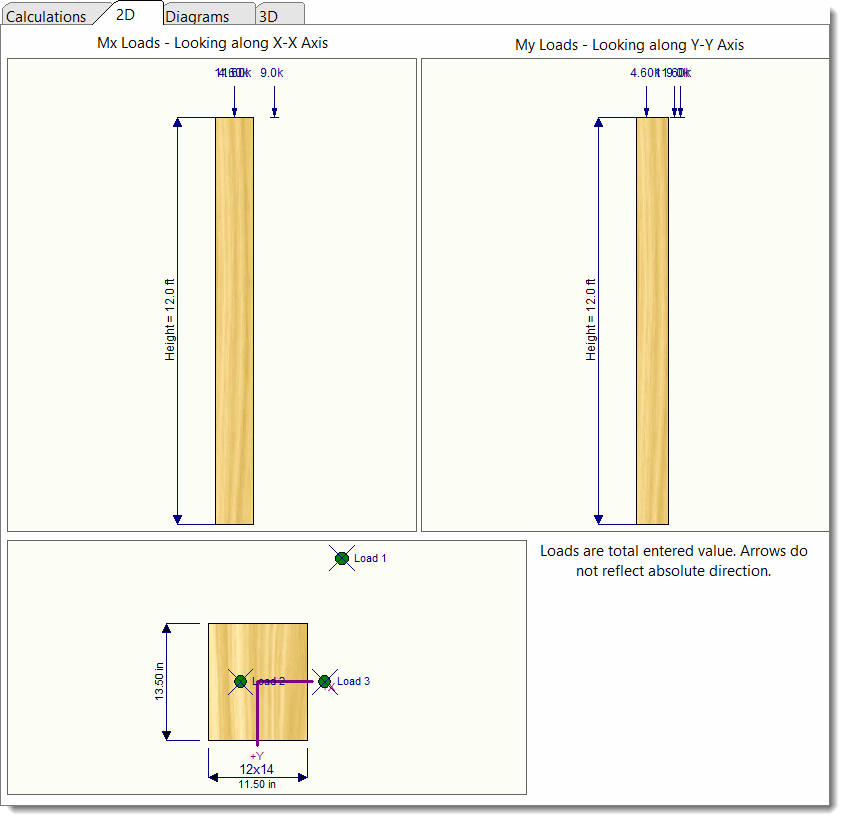 Calculation Modules U003e Columns U003e Wood Column