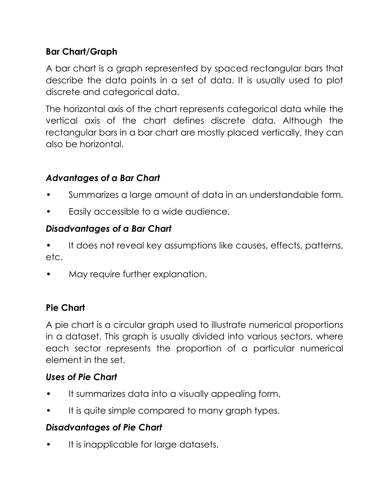 Chart And Graph Types Bar Pie Pareto Stem Time Series Chart And Graph Types Bar Pie Pareto Stem Time Series