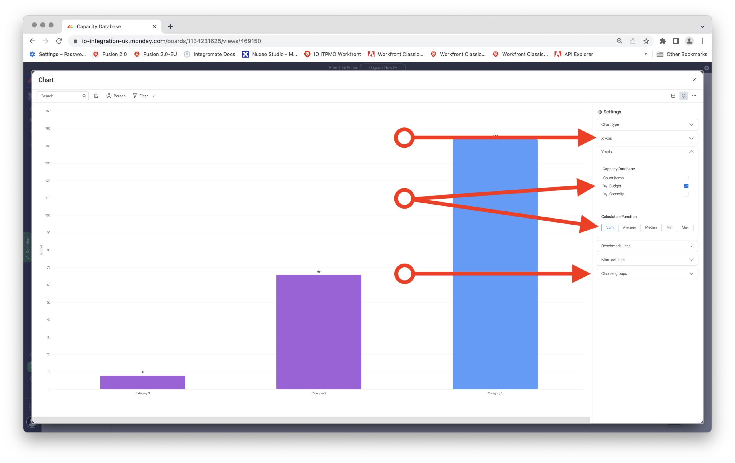 Chart Based On Numbers Sum Total Platform Discussions Monday Community Forum