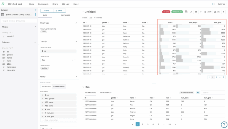Chart Viz table Different Types Of Columns Align Differently In Chart Viz Issue 16481 Apache superset GitHub