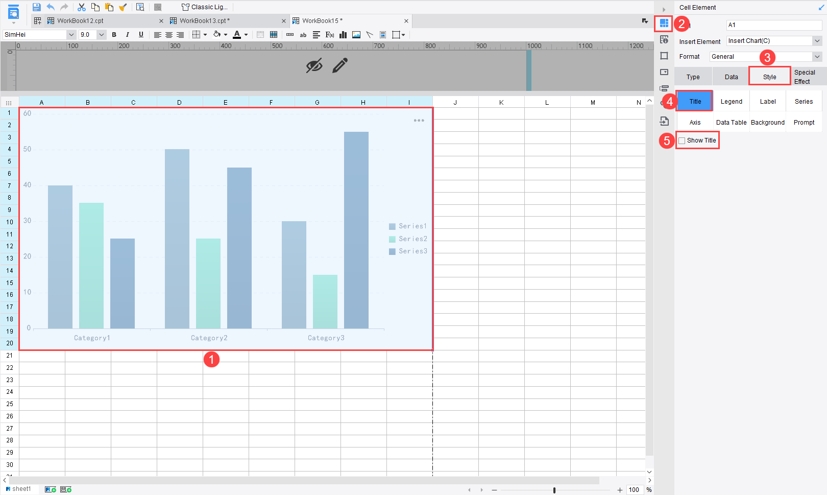 Fusion Chart Column Width