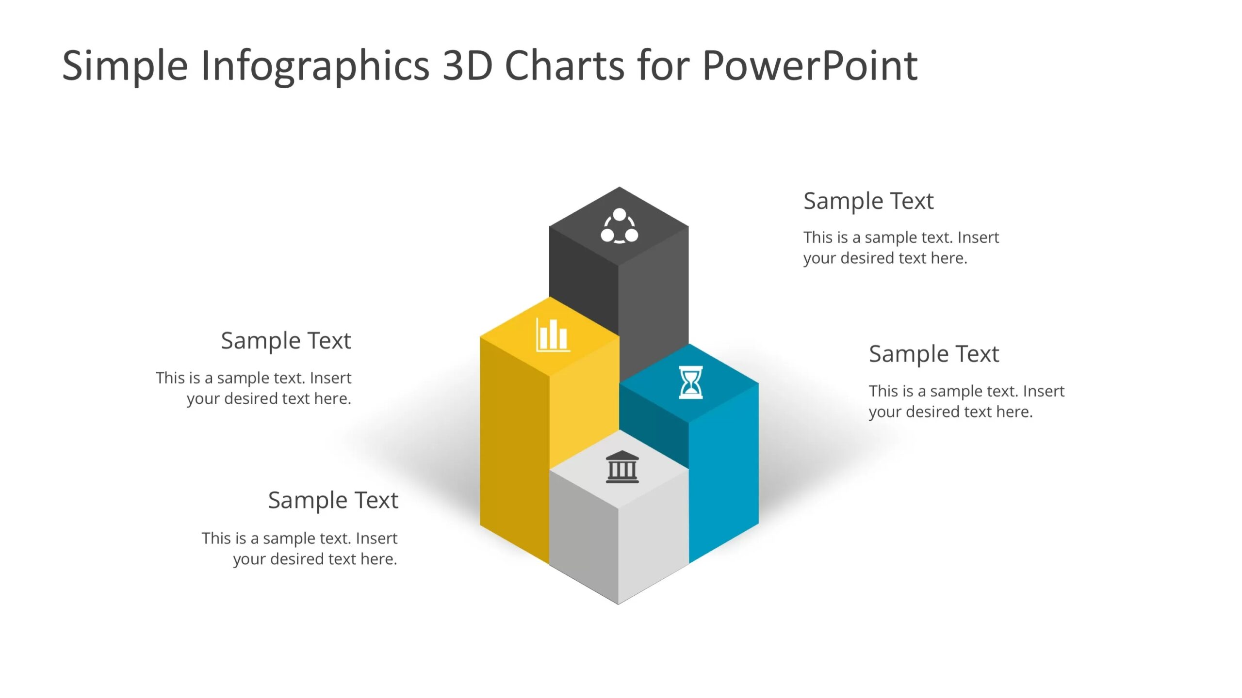 Clustered Column Chart For PowerPoint SlideModel