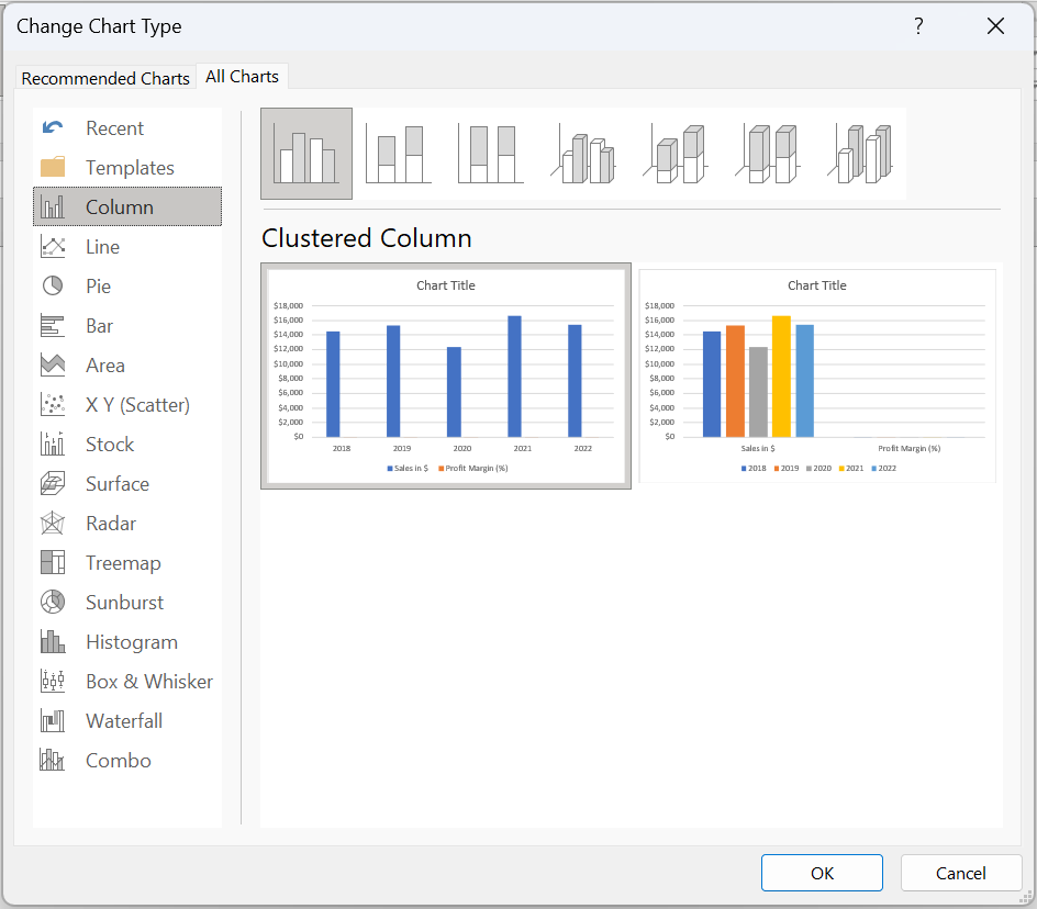 Clustered Column Chart In Excel Examples How To Create Insert 