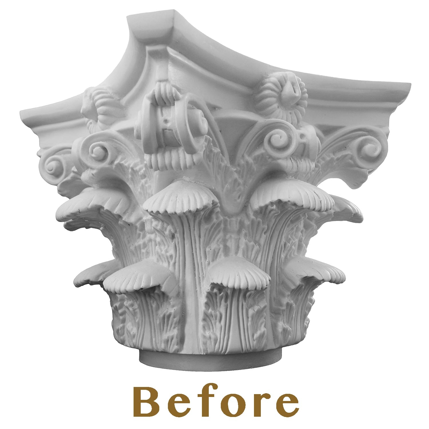 Column Capital Roman Corinthian CPCF RC OG Fine Art Deco Inc 