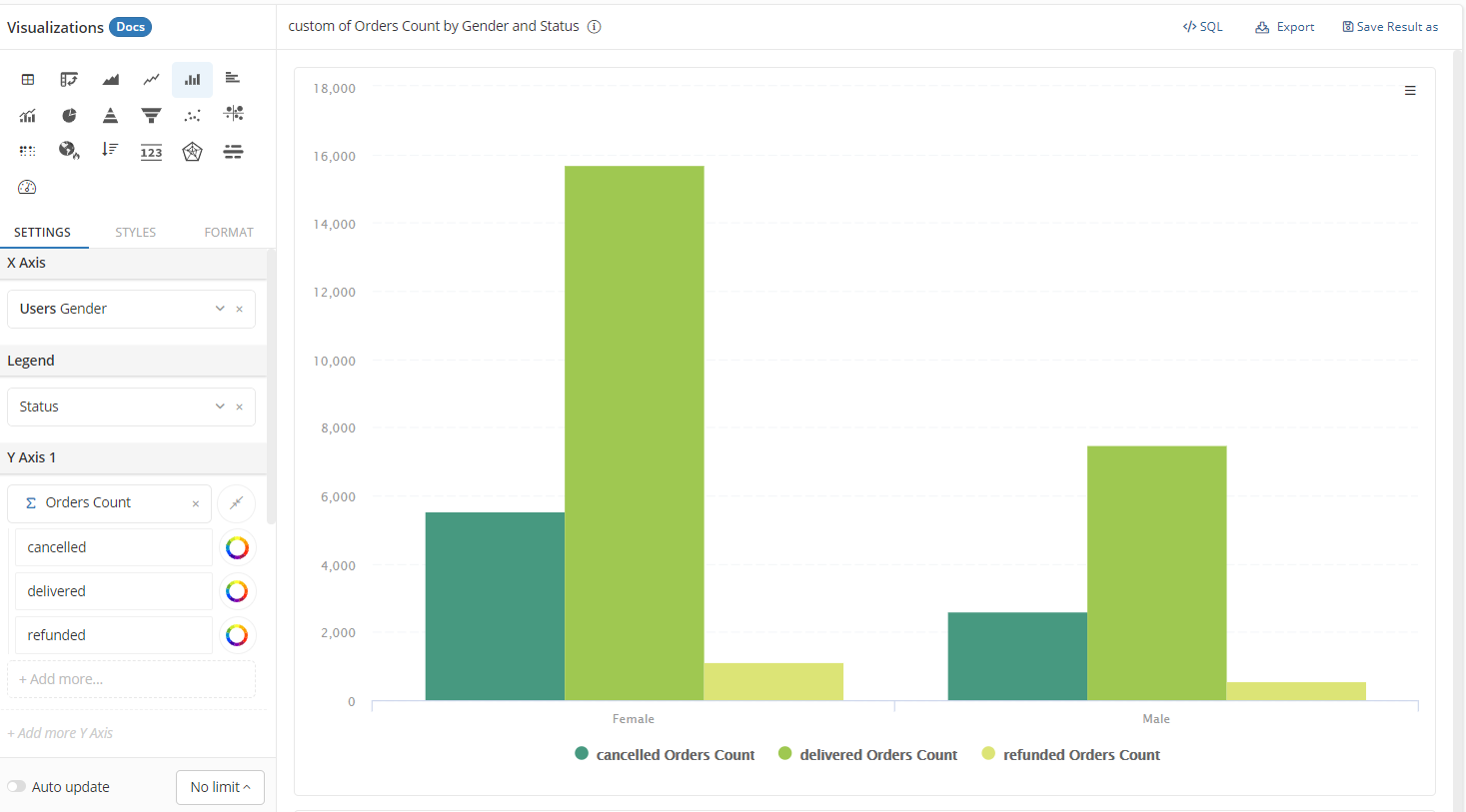 Column Chart Holistics Docs 4 0 