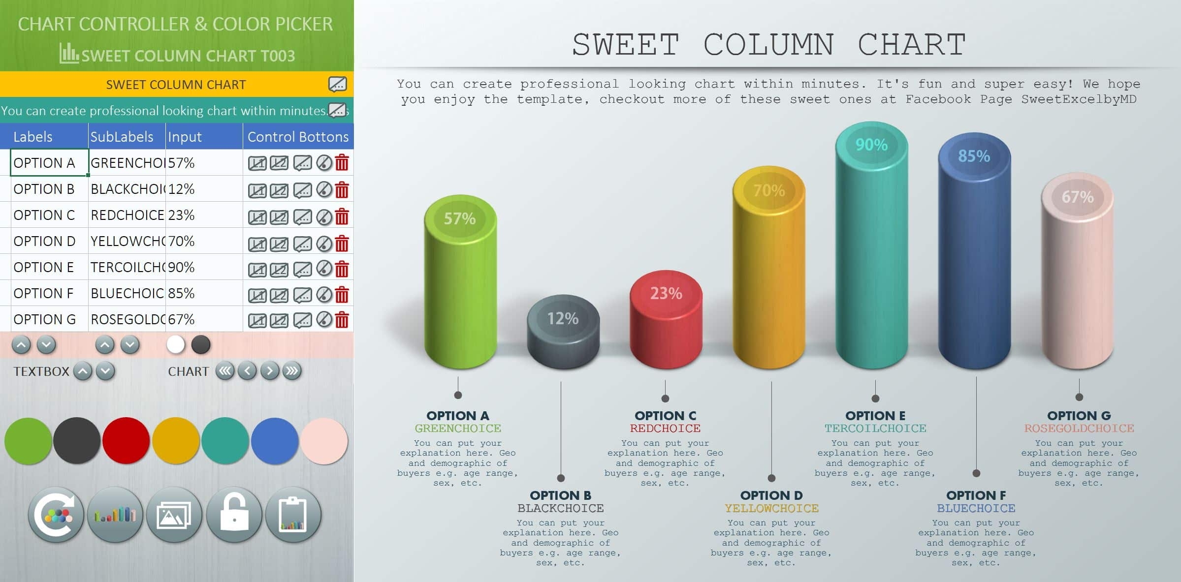 Column Chart In Excel Sweet Excel