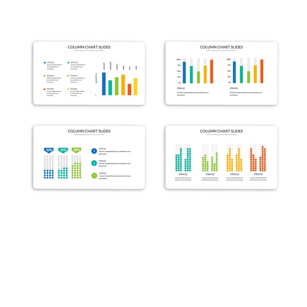 2 Column Chart Template