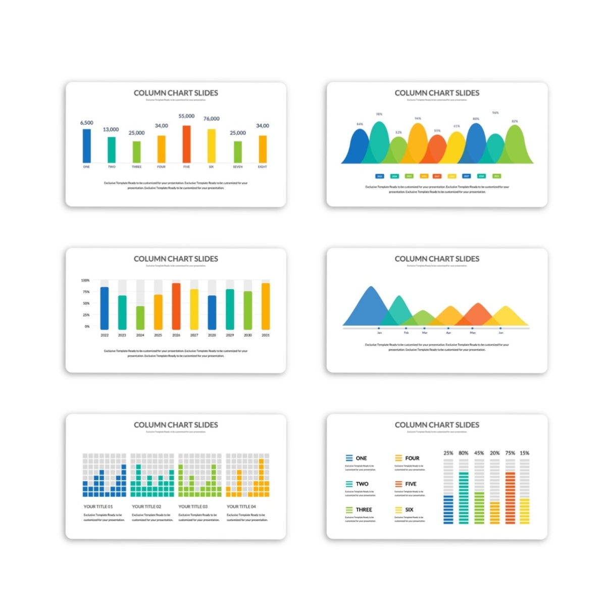 Column Chart Templates