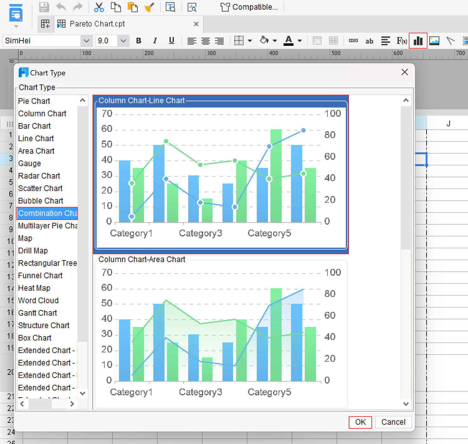 Column Chart In Word