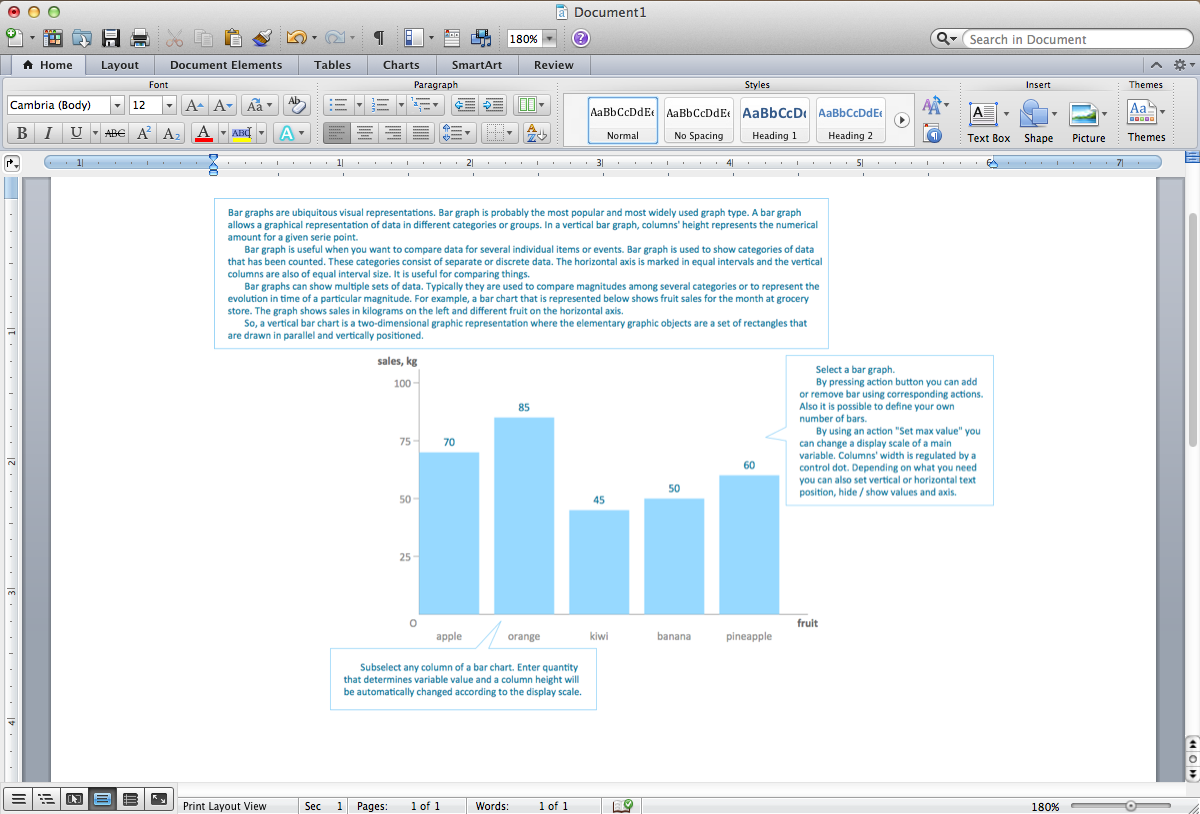 Column Chart Template Bar Chart Template For Word Bar Chart Template Column Bar Templates
