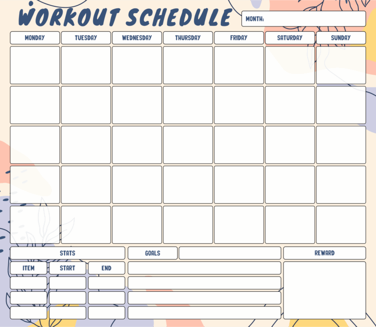 Column Template 5 Columns 10 Free PDF Printables Printablee