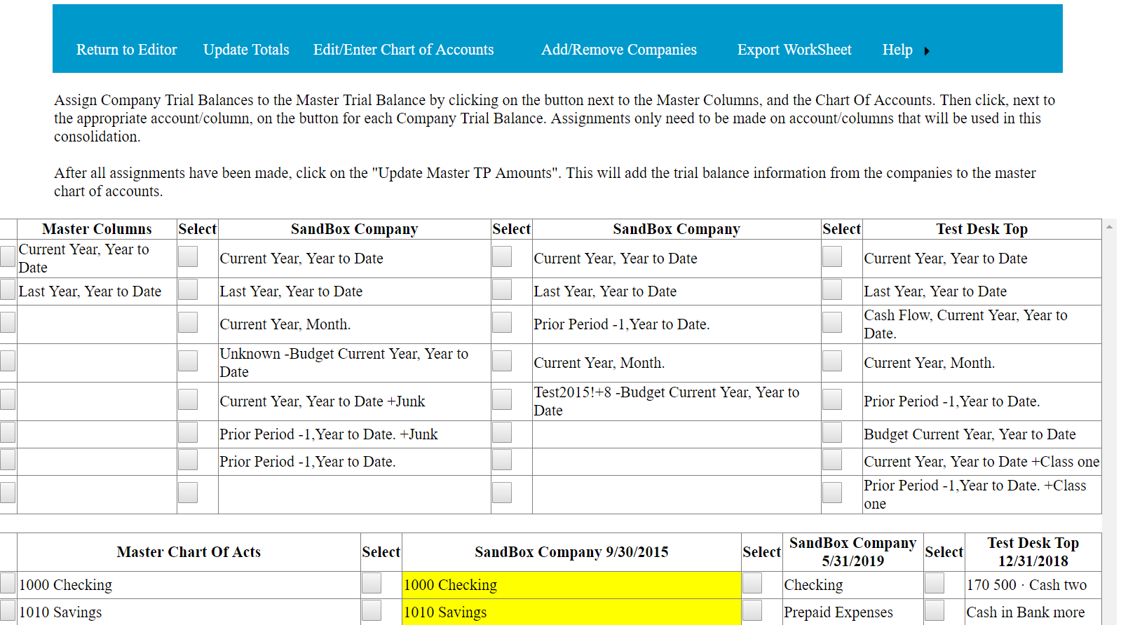 4 Column Chart Of Accounts 4 Column Chart Of Accounts
