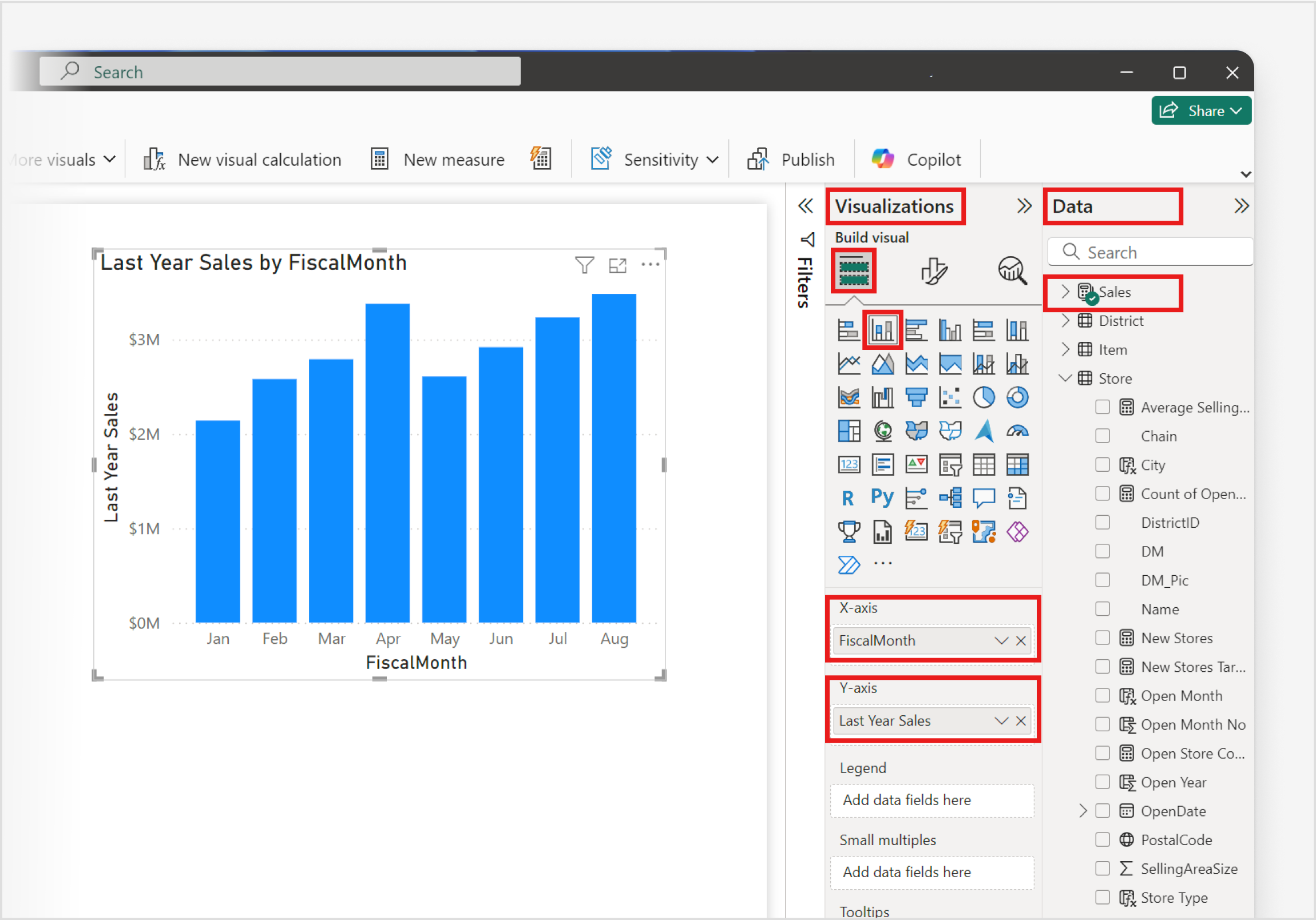 Column Chart Bar Chart