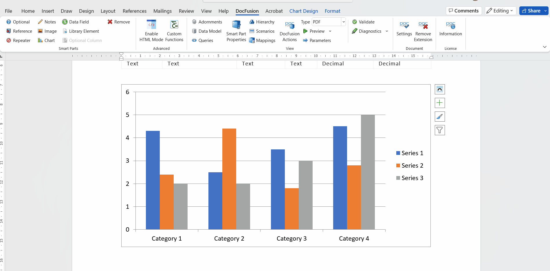 Draw Column Chart Javascript