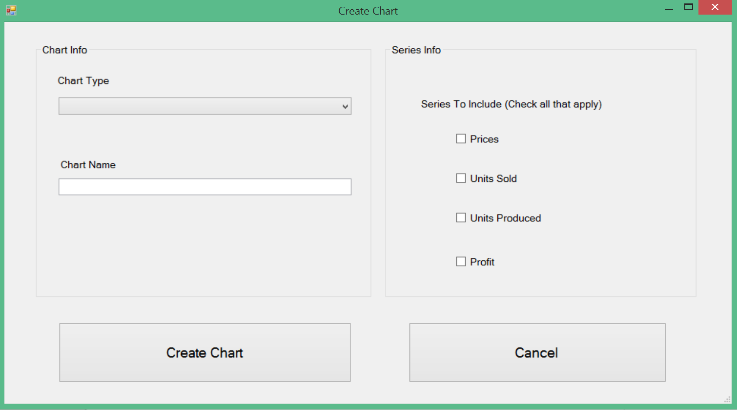 Column Chart In C Windows Application