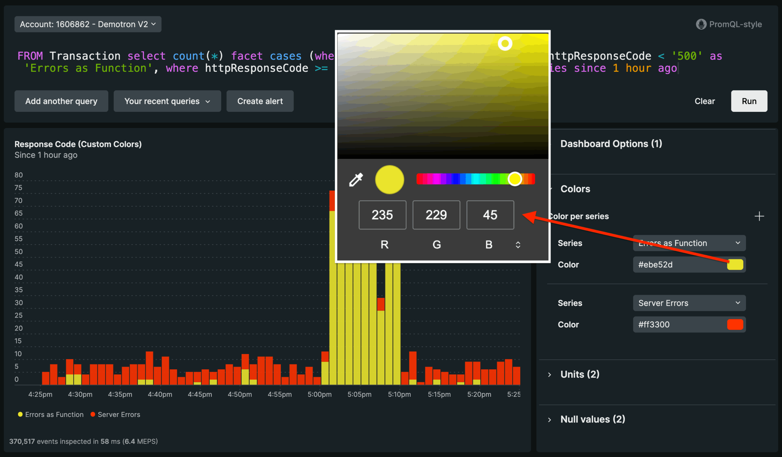 Dashboard Customization Options New Relic