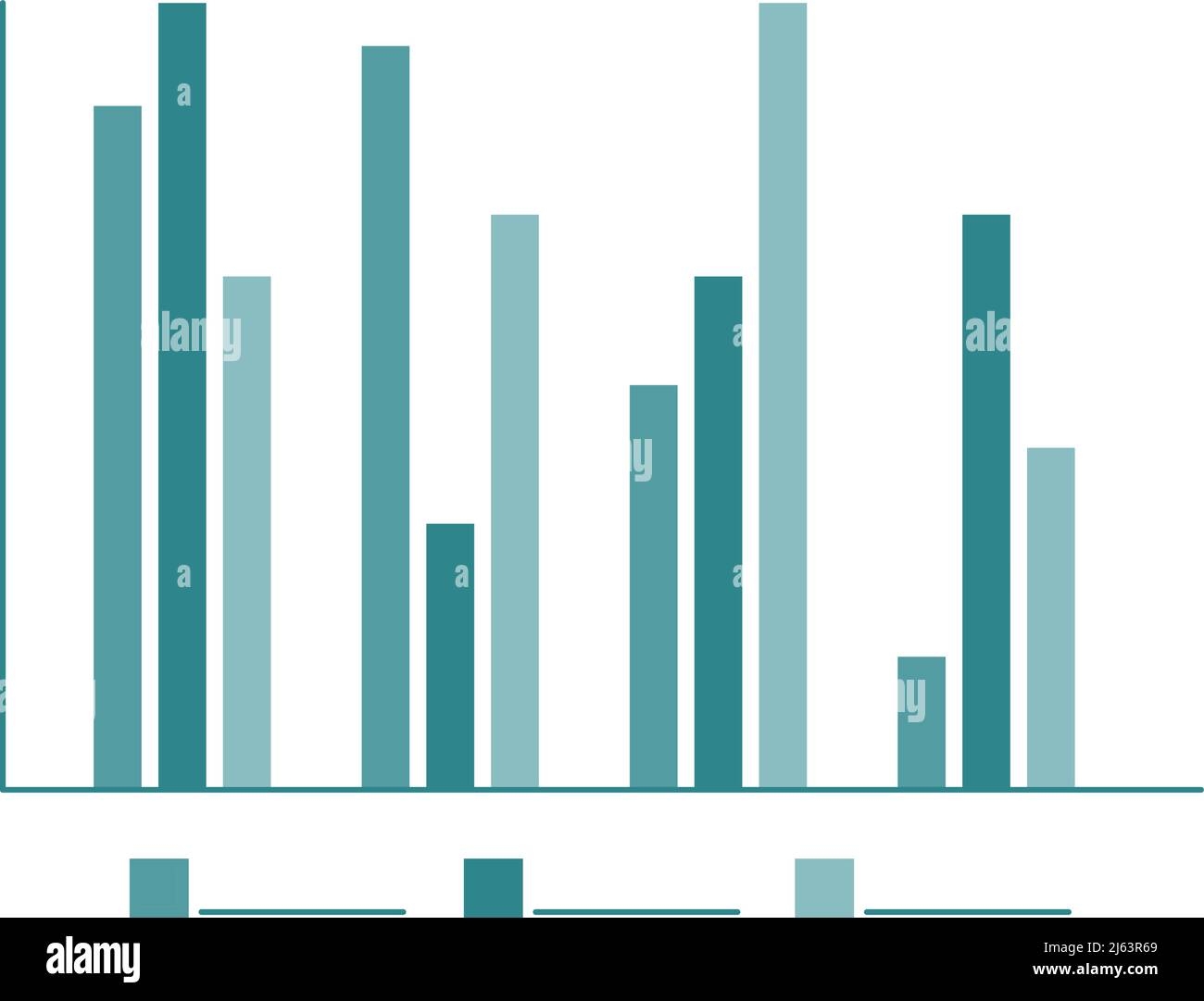 Data Comparison Chart Group Column Graph Symbol Stock Vector Image U0026 Art Alamy
