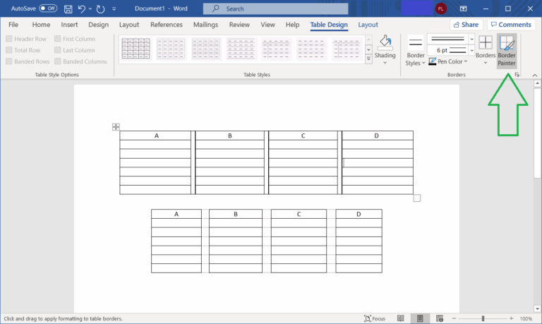 Display How To Split Table Vertically In MS Word Super User