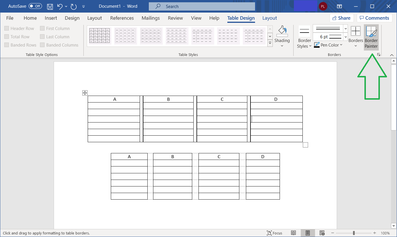 Display How To Split Table Vertically In MS Word Super User