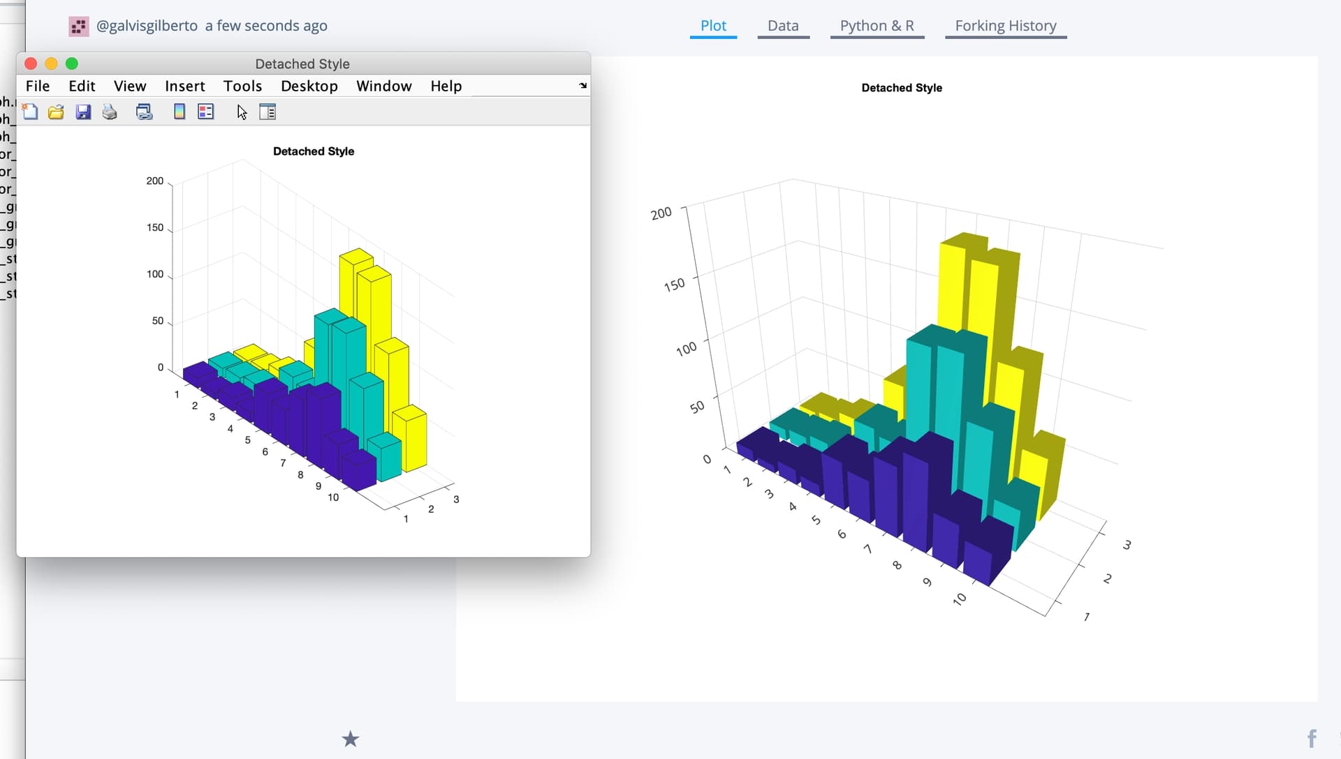 Drawing MATLAB s Bar3 Graphs With Plotly Plotly For MATLAB Drawing MATLAB s Bar3 Graphs With Plotly Plotly For MATLAB
