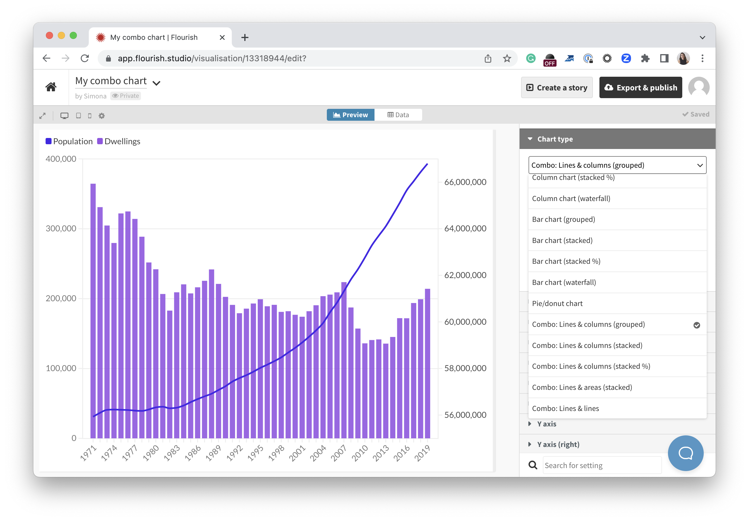 3d Column Chart Secondary Axis
