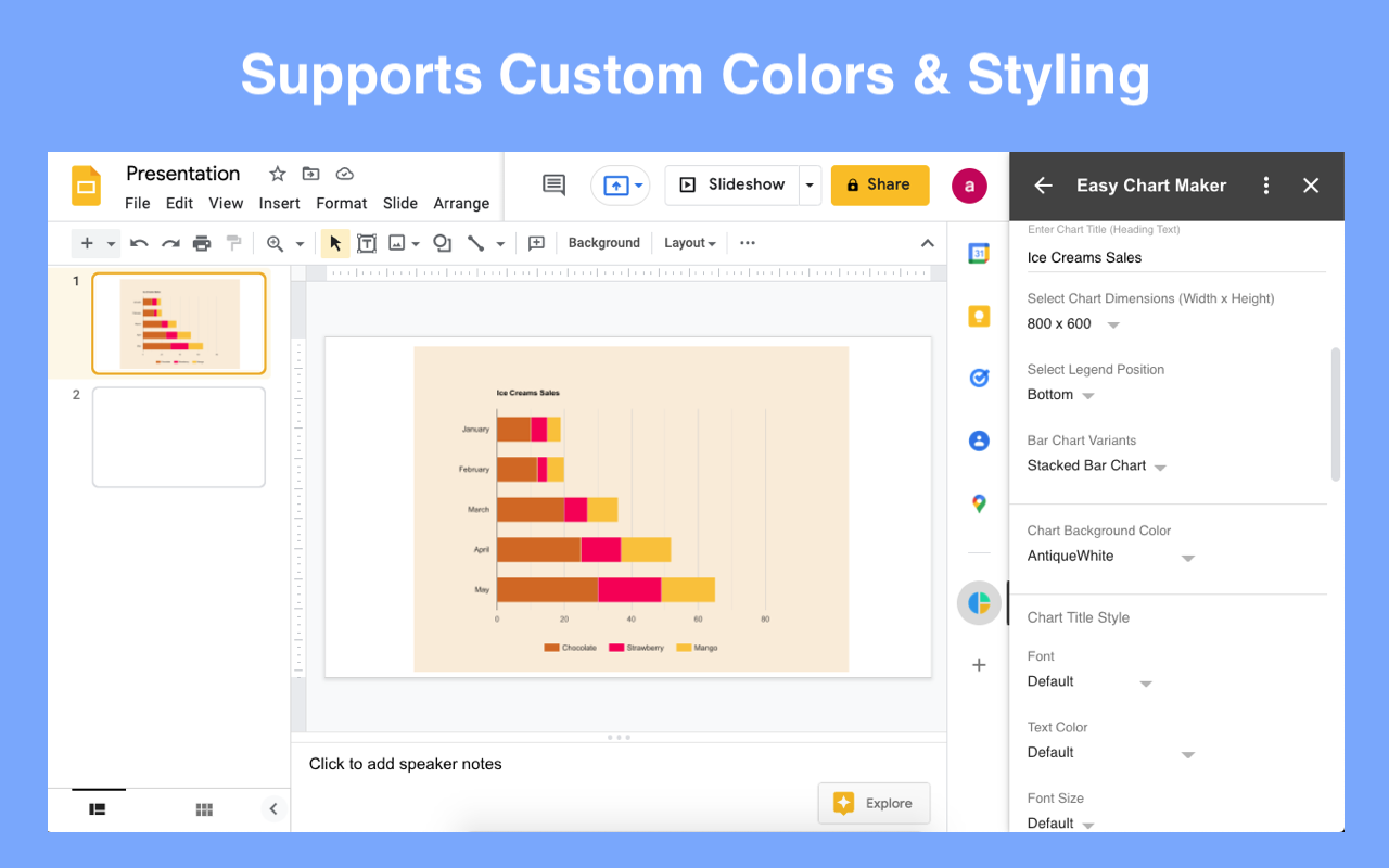 Easy Chart Maker Google Workspace Marketplace