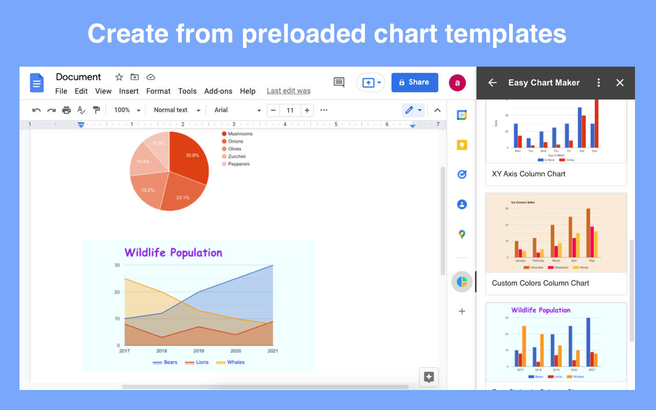 Easy Chart Maker Google Workspace Marketplace