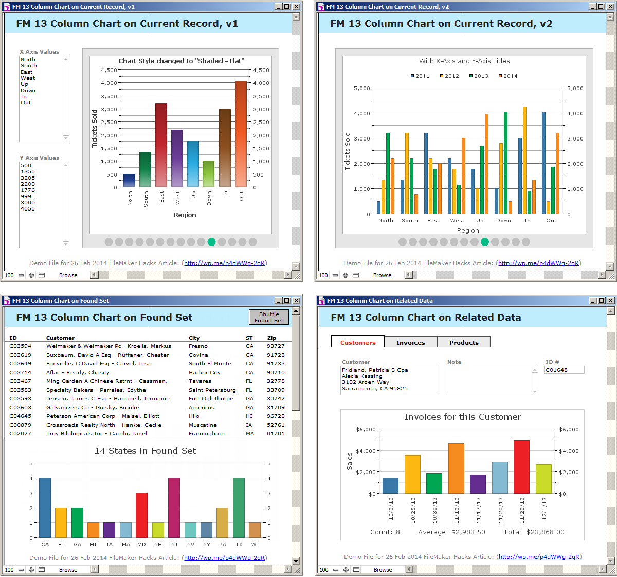 FM 13 Simple Column Charts FileMakerHacks