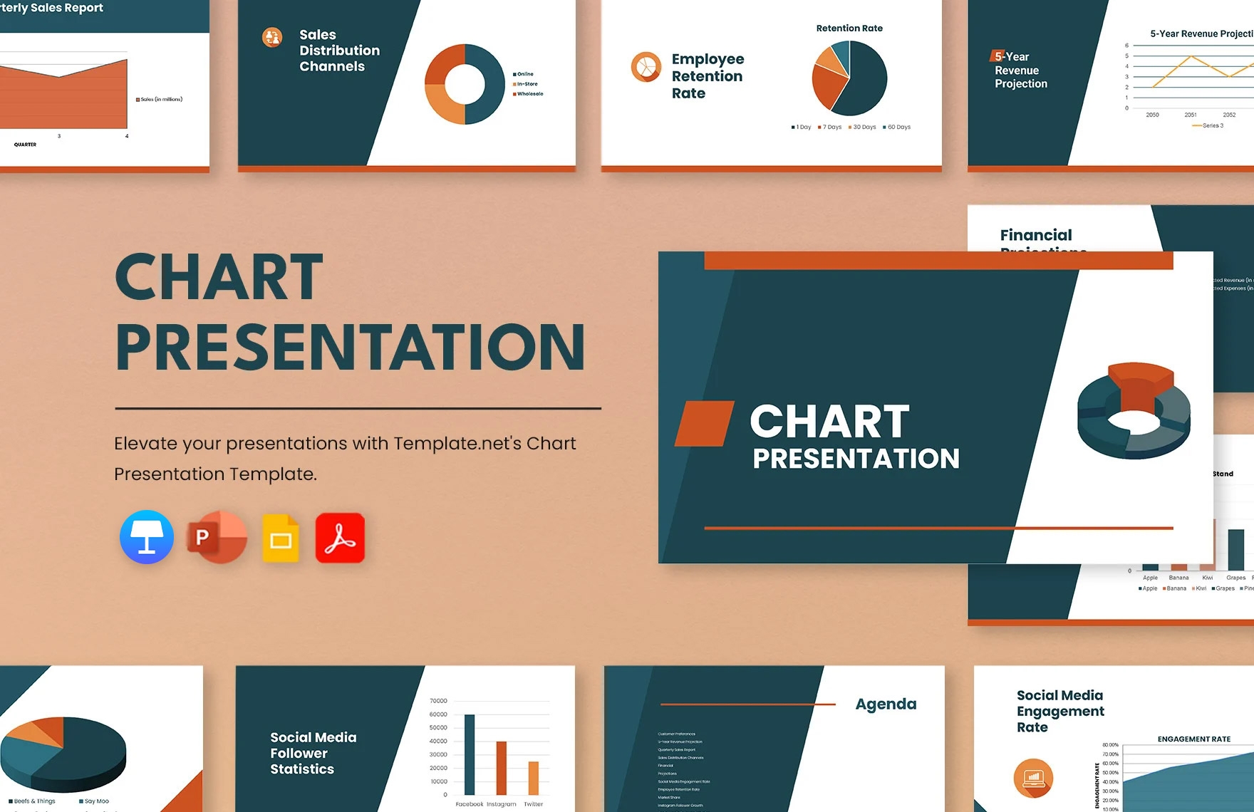 Keynote Column Chart Color