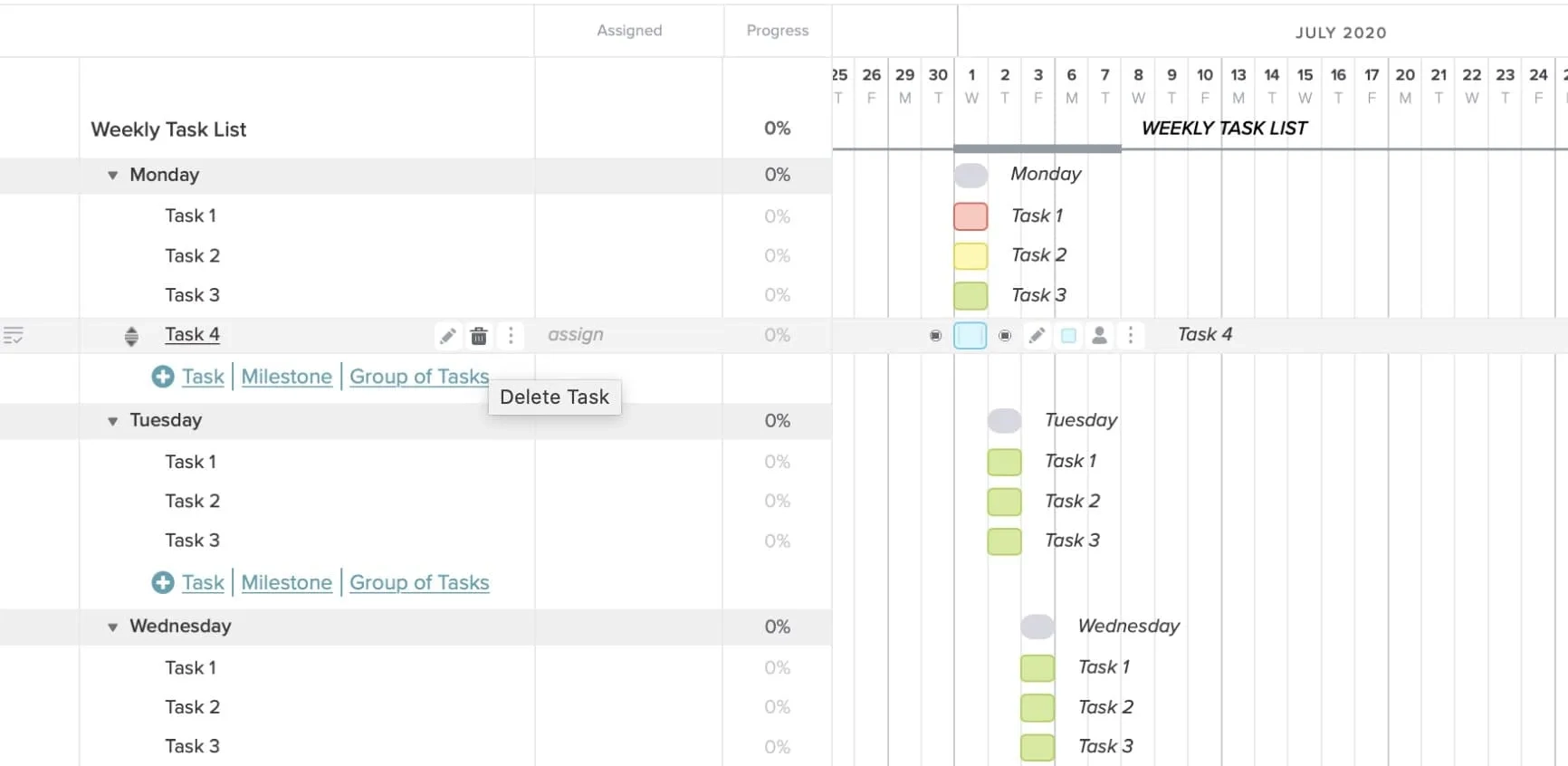 Free Excel Task Tracker Template U0026 To Do List TeamGantt